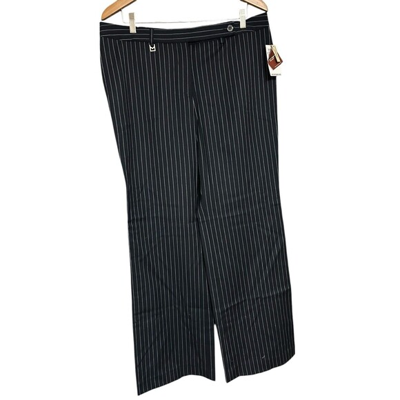 Michael Kors Pants - Michael Kors Black/White Pinstripe Dress Pants Woman‎ Sz 16 NWT